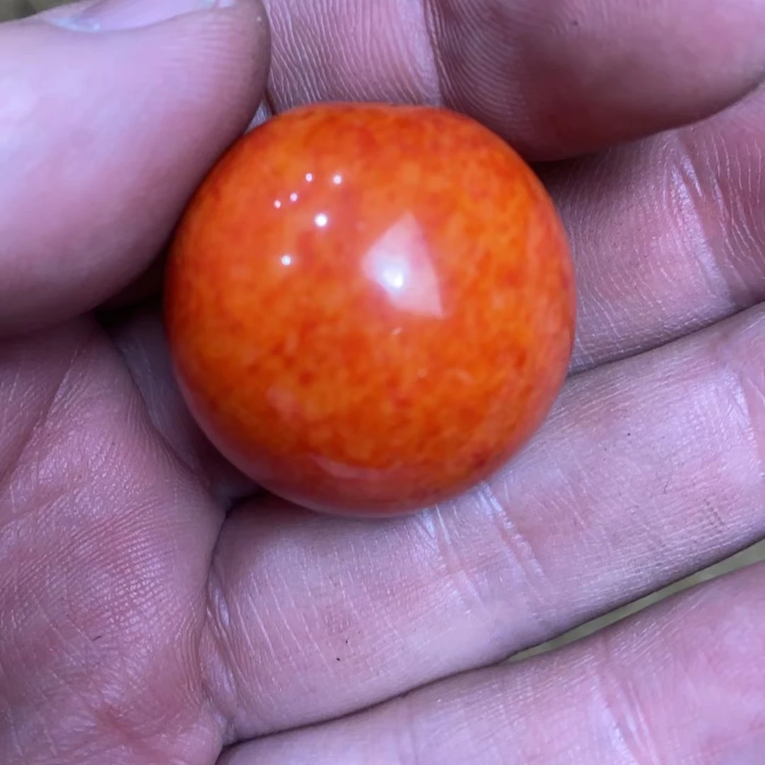 橙色球滴血莲花菩提（杰起臻选）