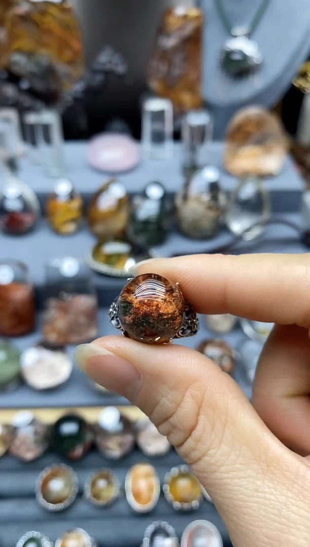 【闪购商品】水晶戒指银S925镶嵌水晶水晶