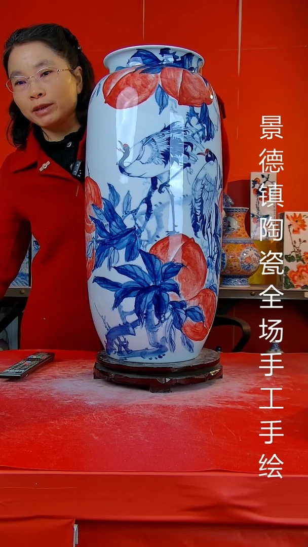 摆件陶瓷景德镇陶瓷 全场手工手绘