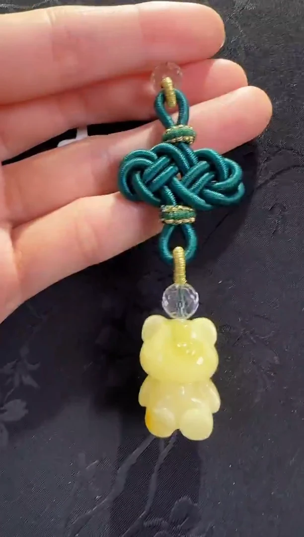 手链蜜蜡未镶嵌小熊