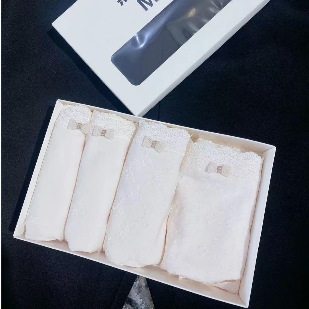 【王大艳家】熙蝴蝶蕾丝短裤