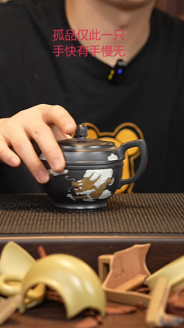 茶壶紫砂源头精品手工作品2886