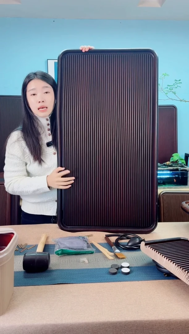 100*50*5千川大板黑胡桃色款式茶盘