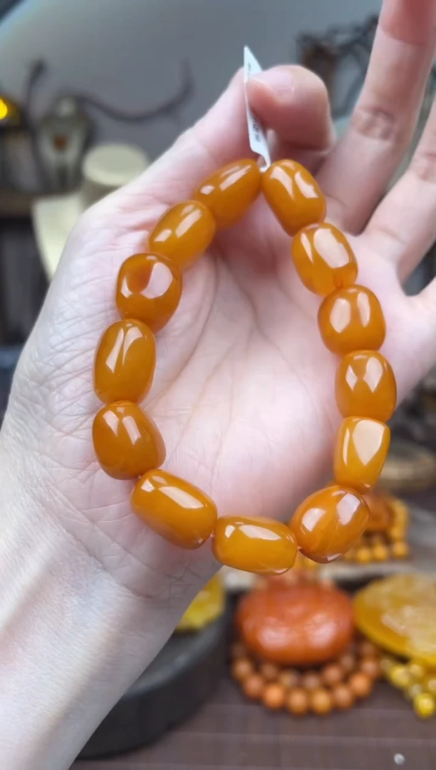 未镶嵌琥珀裸石 首饰 假1赔4（多样性发货1件