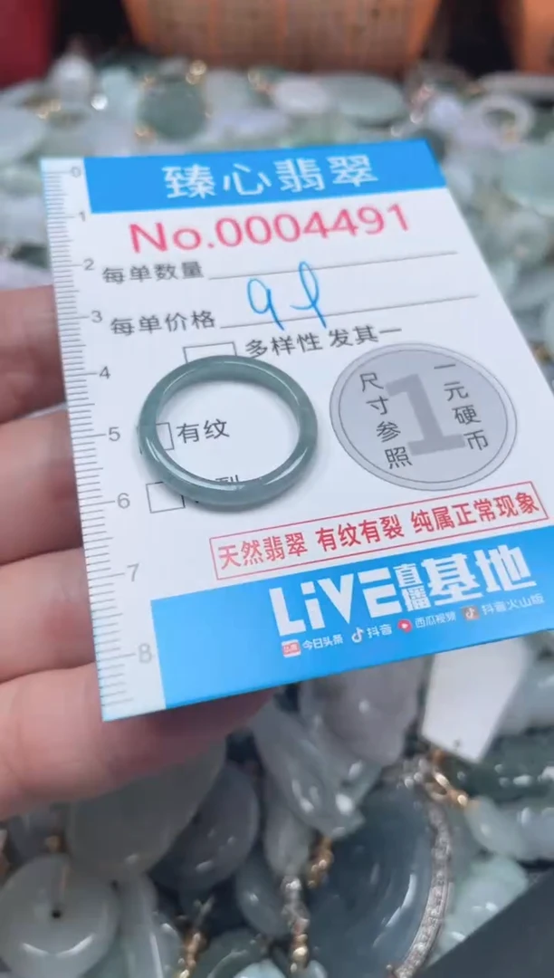颈饰未镶嵌翡翠4491