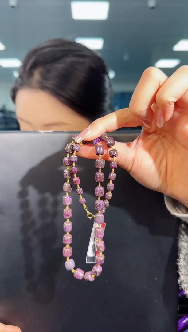 【闪购商品】苏纪石(舒俱来)项链未镶嵌多样性发一/枣珠项链K金