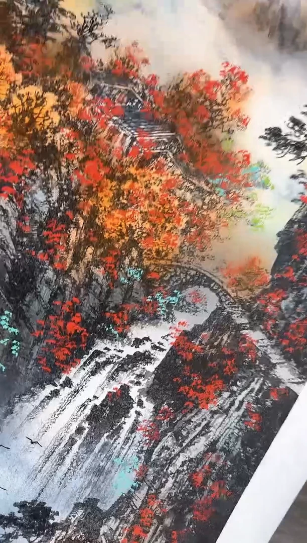 国画60赵隆轩艺术馆李庆兴老师作品