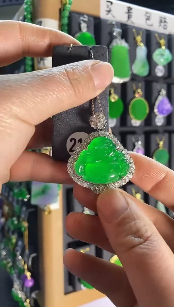 【闪购商品】翡翠耳饰银S925镶嵌219....