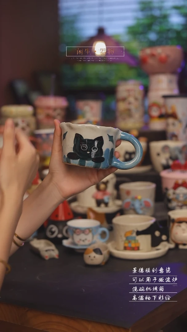 景德镇可爱设计师款陶瓷