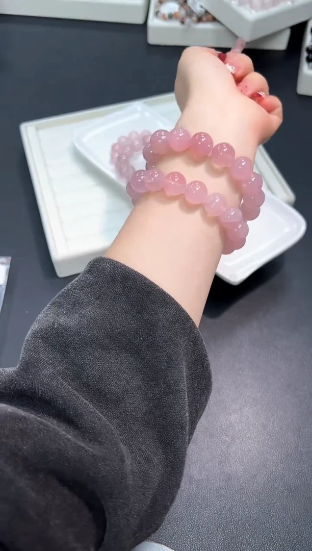 【闪购商品】水晶手串未镶嵌30F多样性发其一/1条13mm默认微瑕