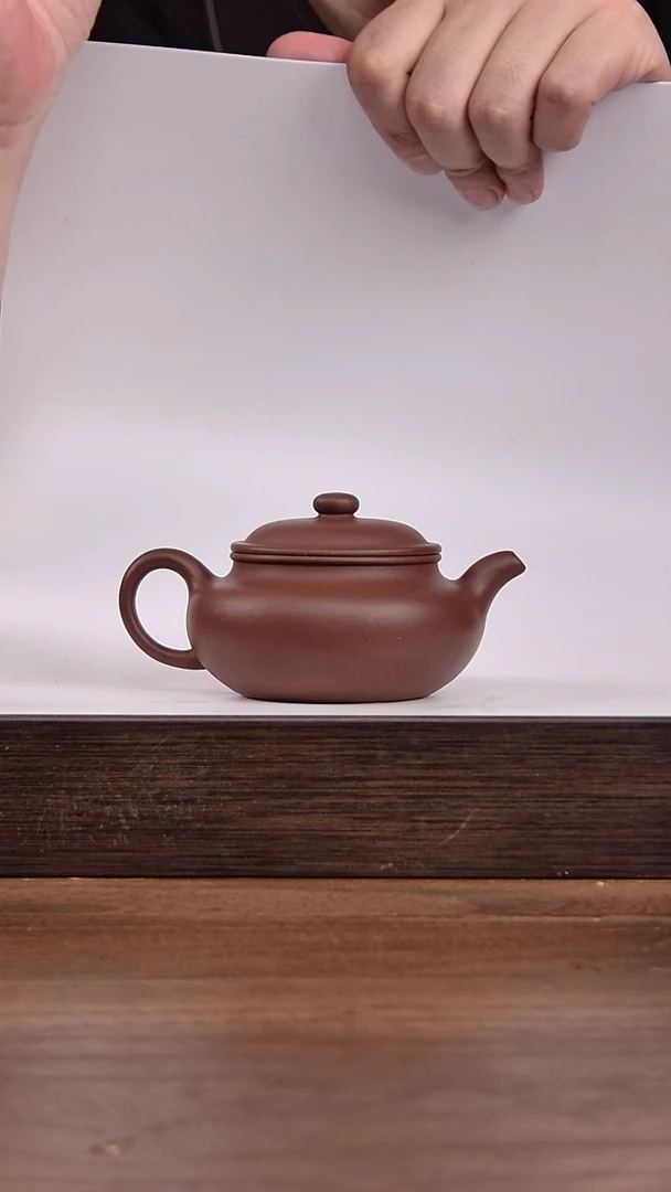 茶壶紫砂全手 紫泥 仿古