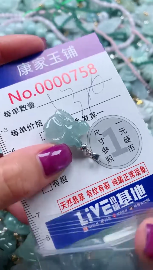 颈饰未镶嵌翡翠758