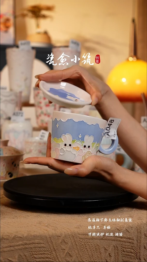 景德镇高温釉下彩创意瓷