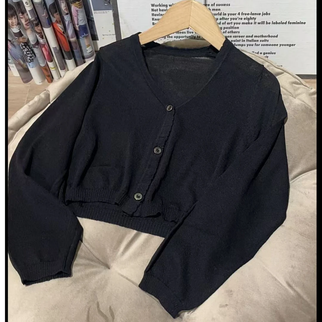 506014 韩版女童休闲舒适百搭潮流简约夏季防晒衣外套