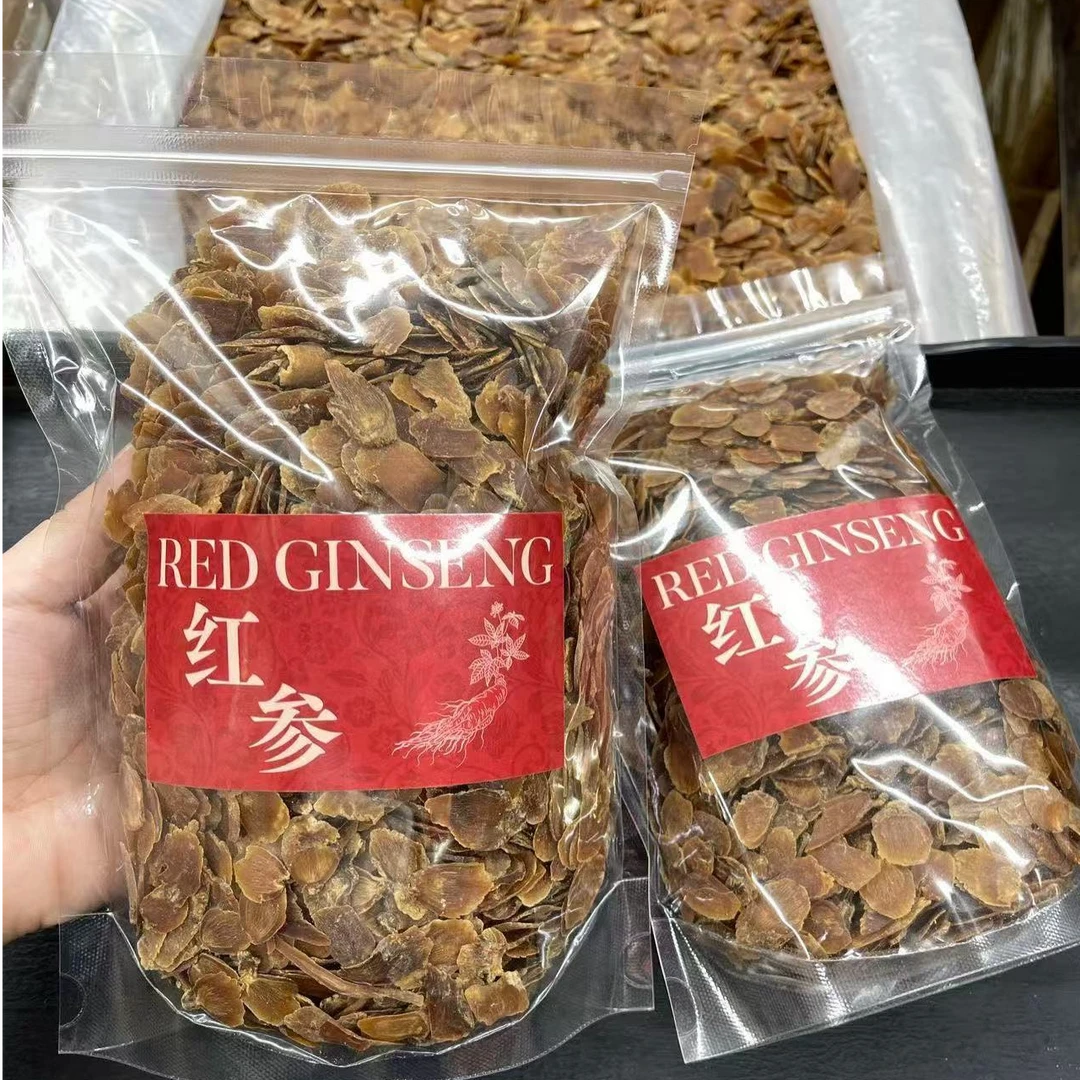 红参大片品质优良送人自用皆适宜