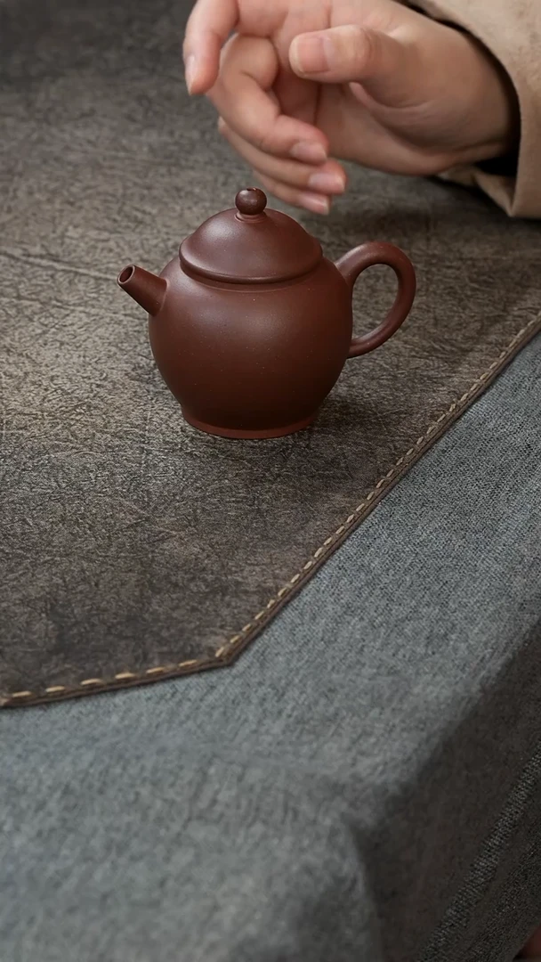 【闪购商品】紫砂茶宠底槽青巨轮壶