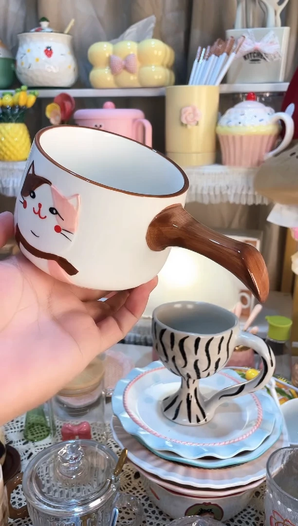 【闪购商品】瓷片手柄碗 品质好，发货快，放心拍
