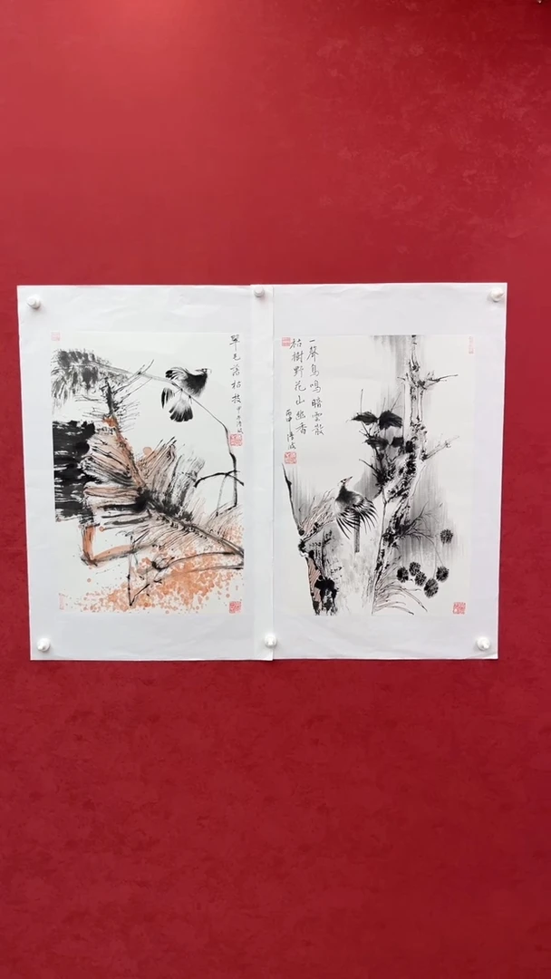 国画老师创作作品  2