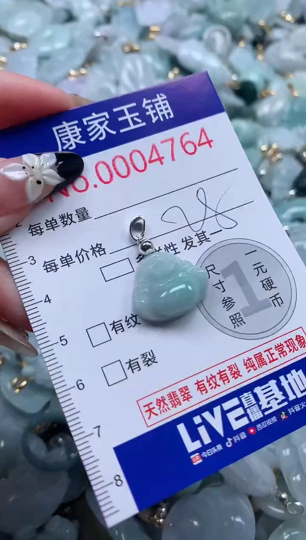 颈饰未镶嵌翡翠4764