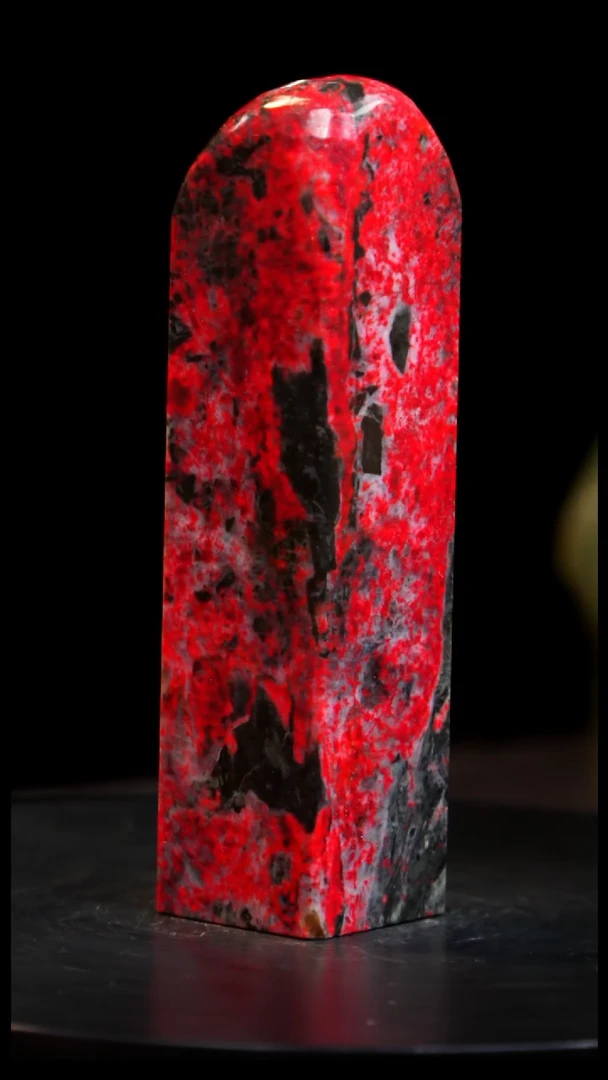 鸡血石精品大红袍鸡血石旬阳