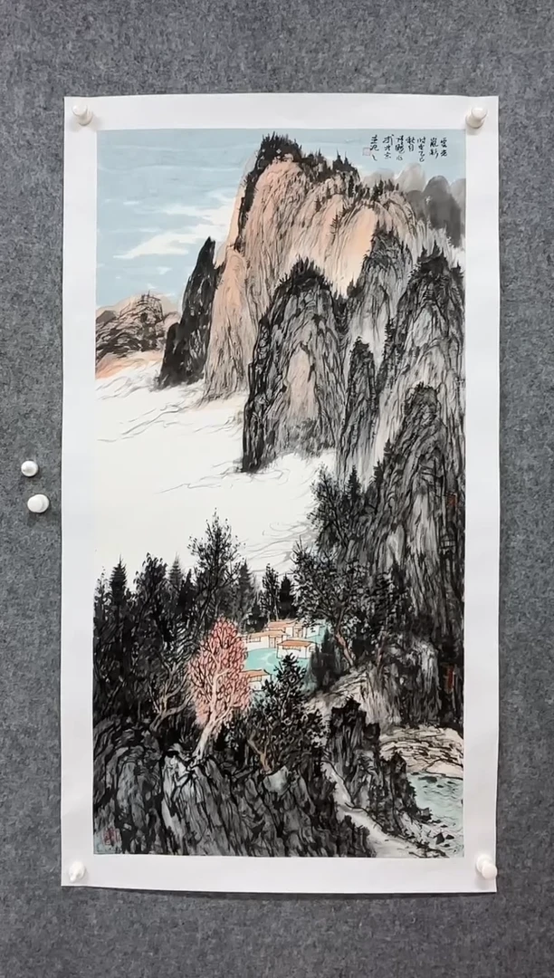 国画DH-ZX老师绘画作品