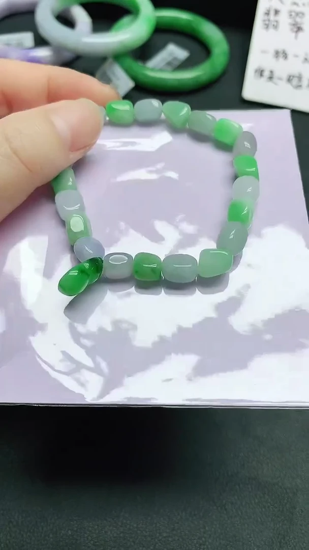 未镶嵌手链翡翠赤*赠礼盒证书