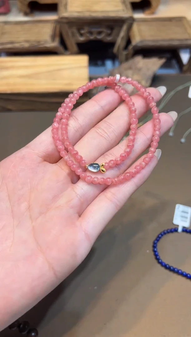 未镶嵌菱锰矿手饰手饰@@H3928