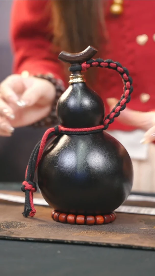 【闪购商品】WB109大漆酒葫芦不包手串及旋转底座