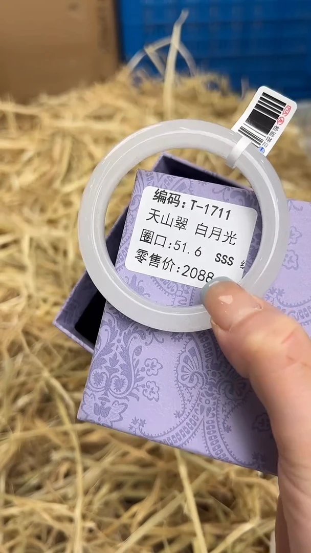 未镶嵌手镯石英质玉T-1711