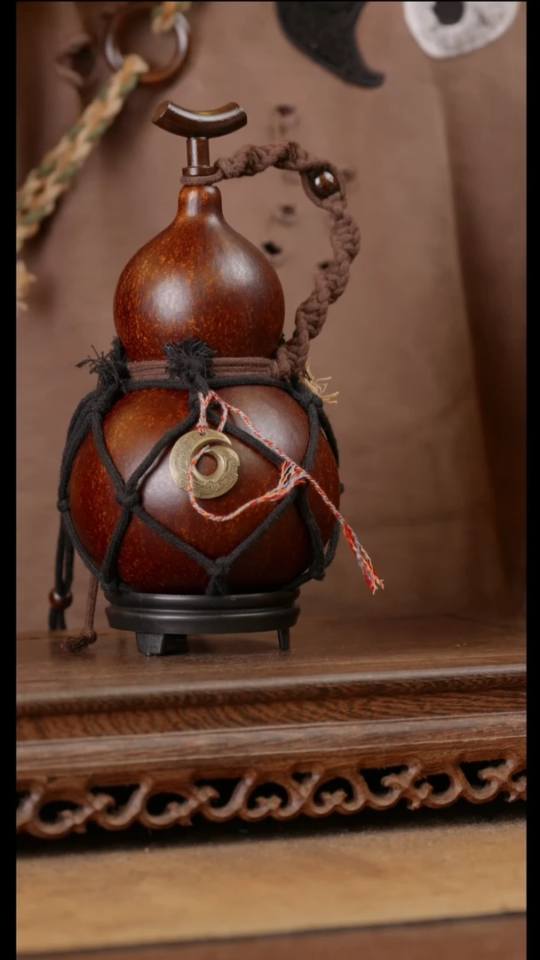 191号精品天然大漆酒葫芦一物一拍~