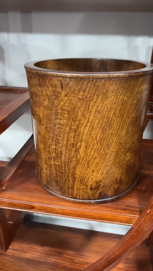 w****b24花梨木特大号笔筒