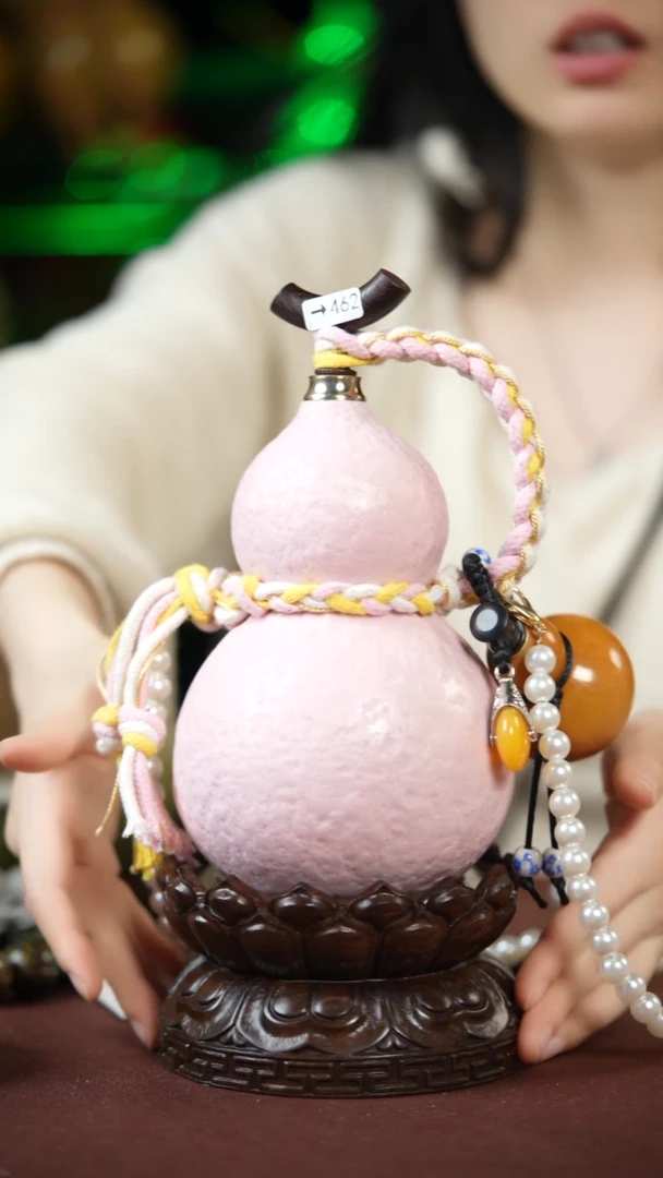 【闪购商品】462号500ml左右的非遗漆器酒葫芦