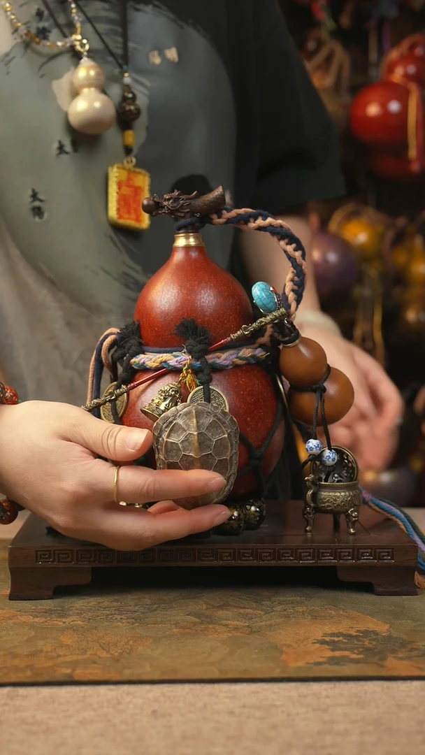 130大漆一物一拍记葫堂出品[不带手串】