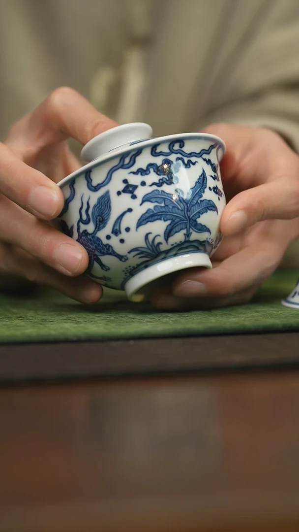 【闪购商品】杯柴窑青花破价福利