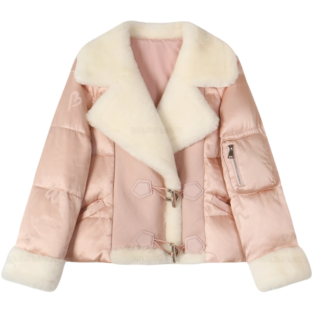 2025新款【四季青小封家轻奢】时尚机车风翻领羽绒服8952920