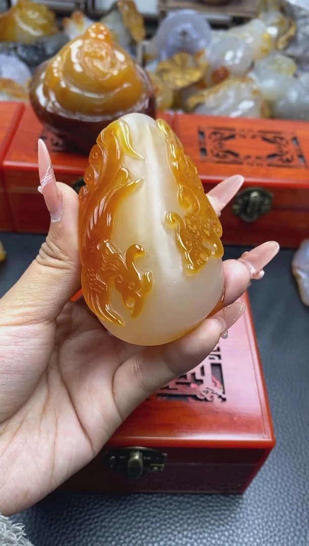 【闪购商品】玛瑙/玉髓手把未镶嵌00