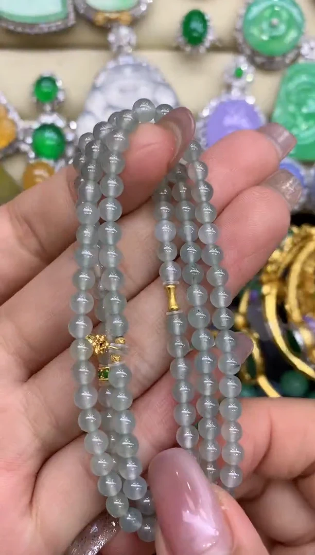 颈饰未镶嵌翡翠401-中国好珍宝