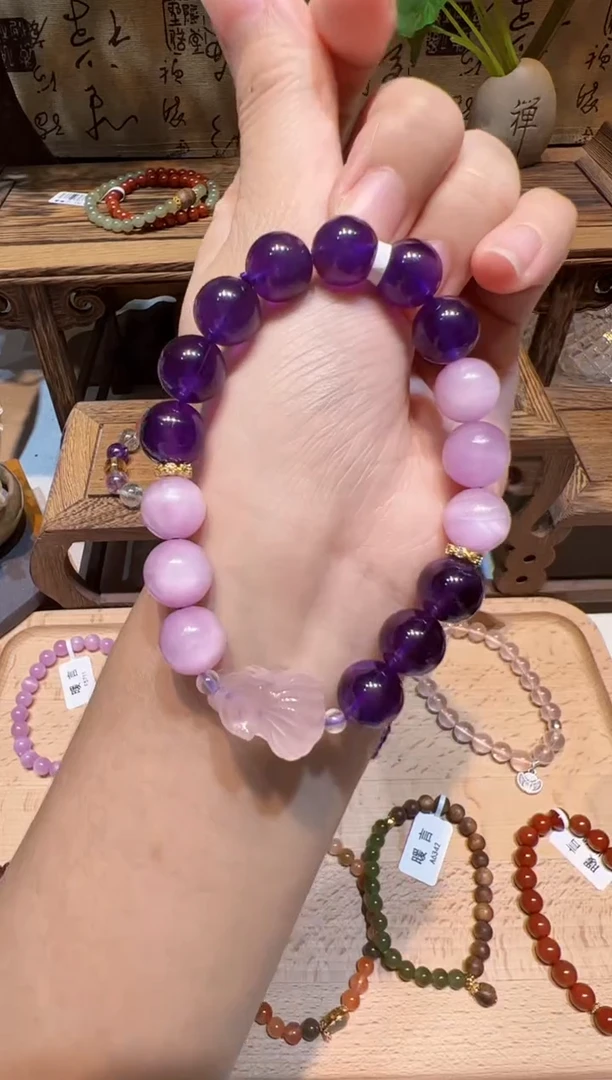 未镶嵌手串水晶手饰@@