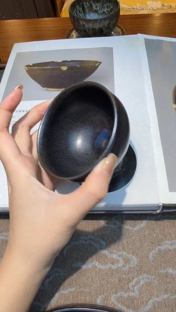 茶盏林远福黑毫盏64