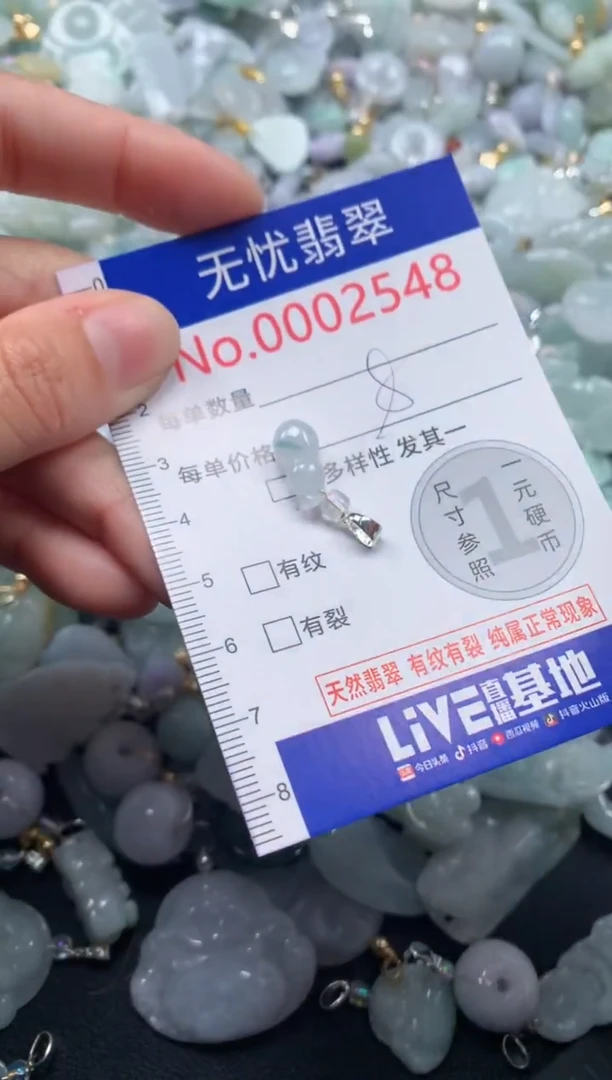 颈饰未镶嵌翡翠2548