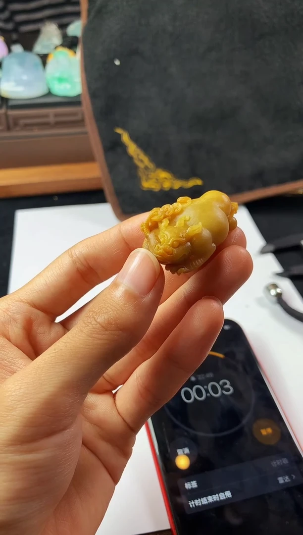 未镶嵌定制翡翠奔****～4069毛货不退不换