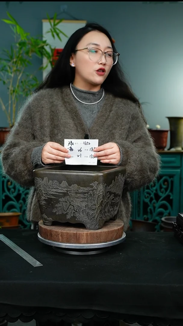 紫砂花盆1652紫砂花盆