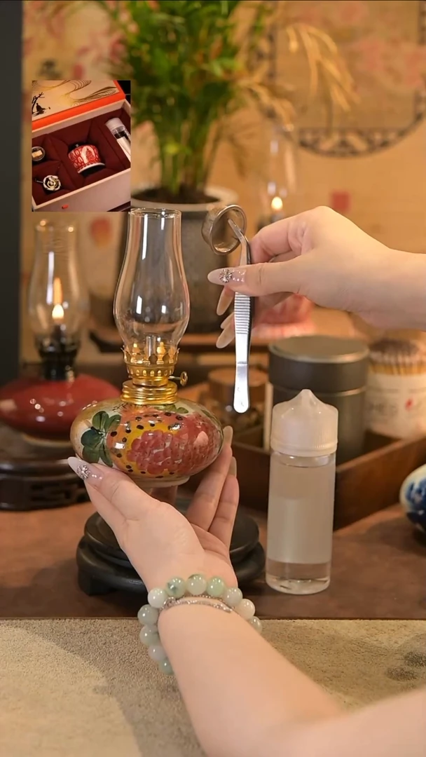 陶瓷景德镇陶瓷香薰灯摆件