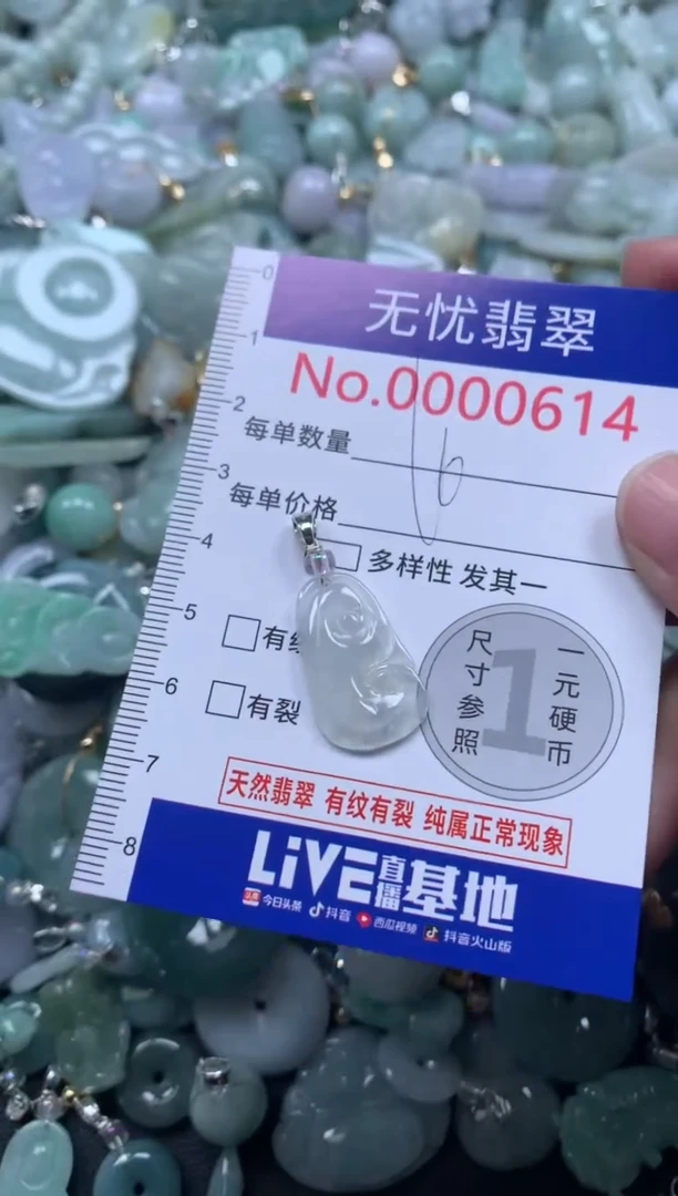 颈饰未镶嵌翡翠614