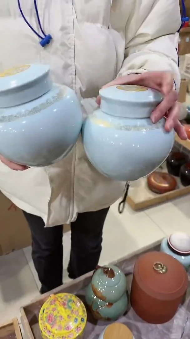 【闪购商品】罐陶瓷茶叶罐密封罐