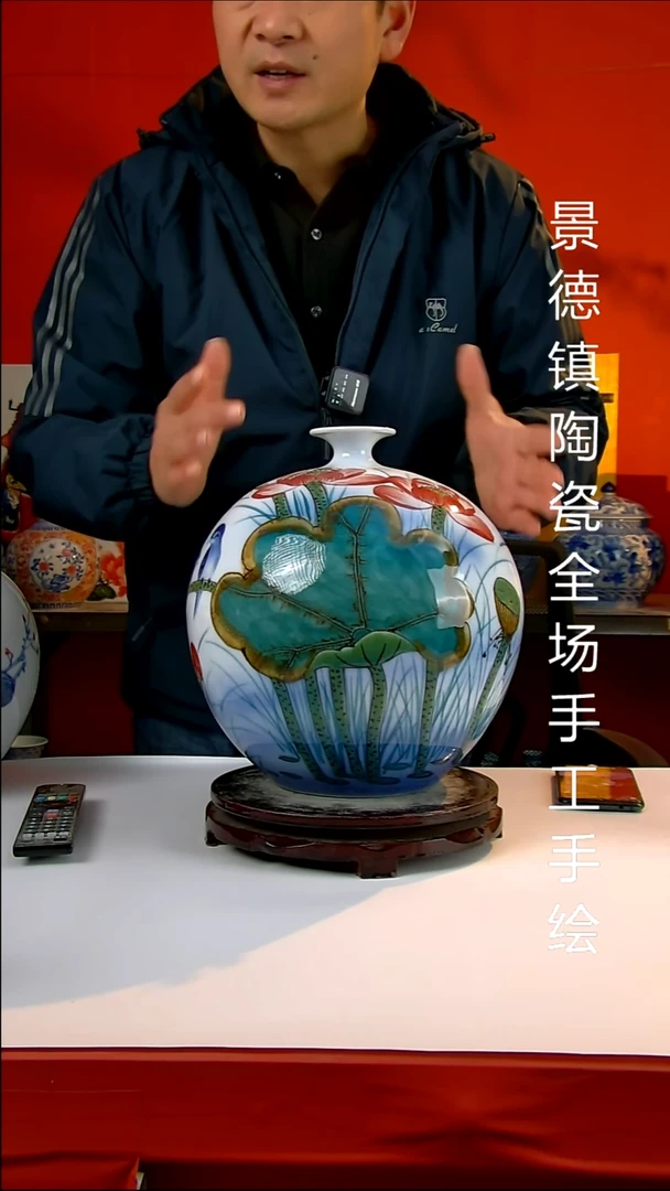 摆件陶瓷景德镇陶瓷 全场手工手绘