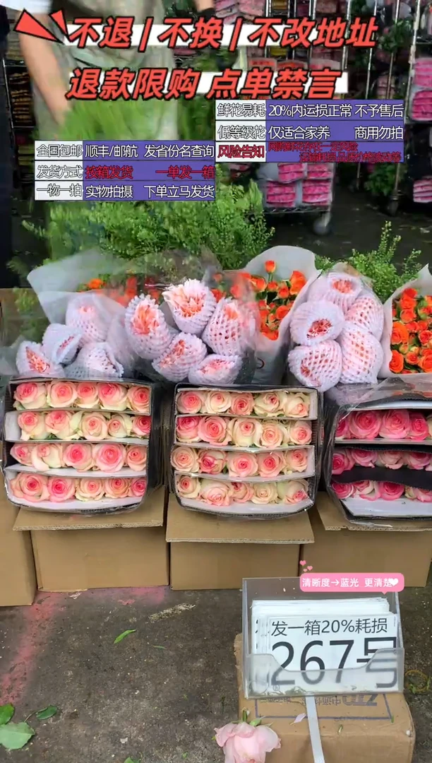 267号♥含20%耗损发一箱