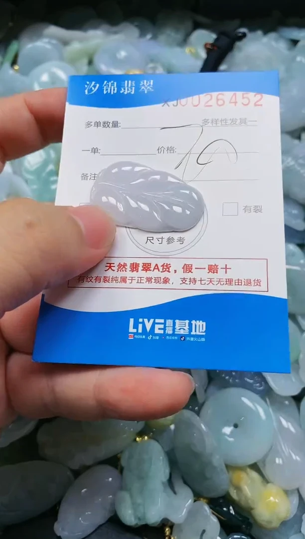 翡翠未镶嵌颈饰闪购商品0026452
