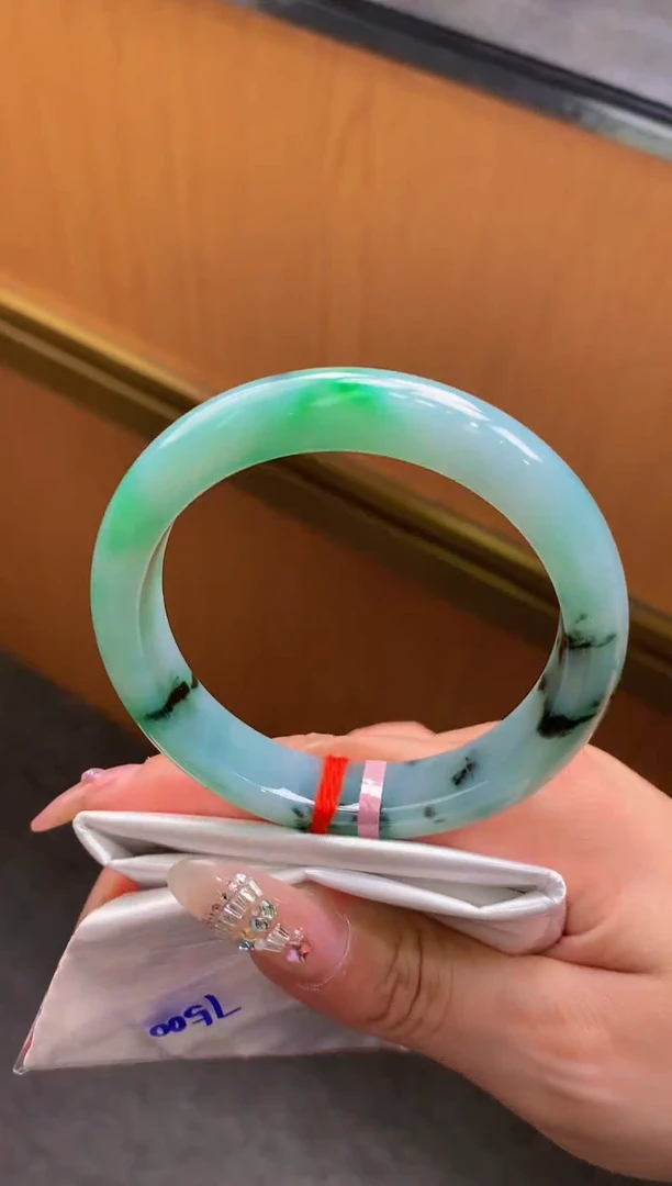 未镶嵌手镯翡翠-F43-正圈57