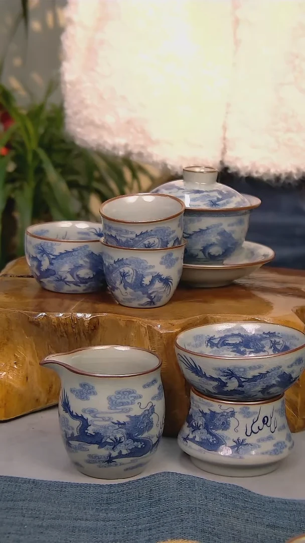 【闪购商品】简装家用款6件套 陶瓷家用茶具系列